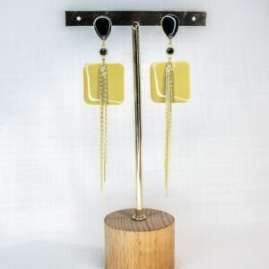 Pendiente Geométrico con flecos